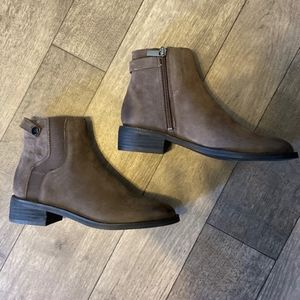 Franco Sarto Booties short gray-brown Ankle Boots